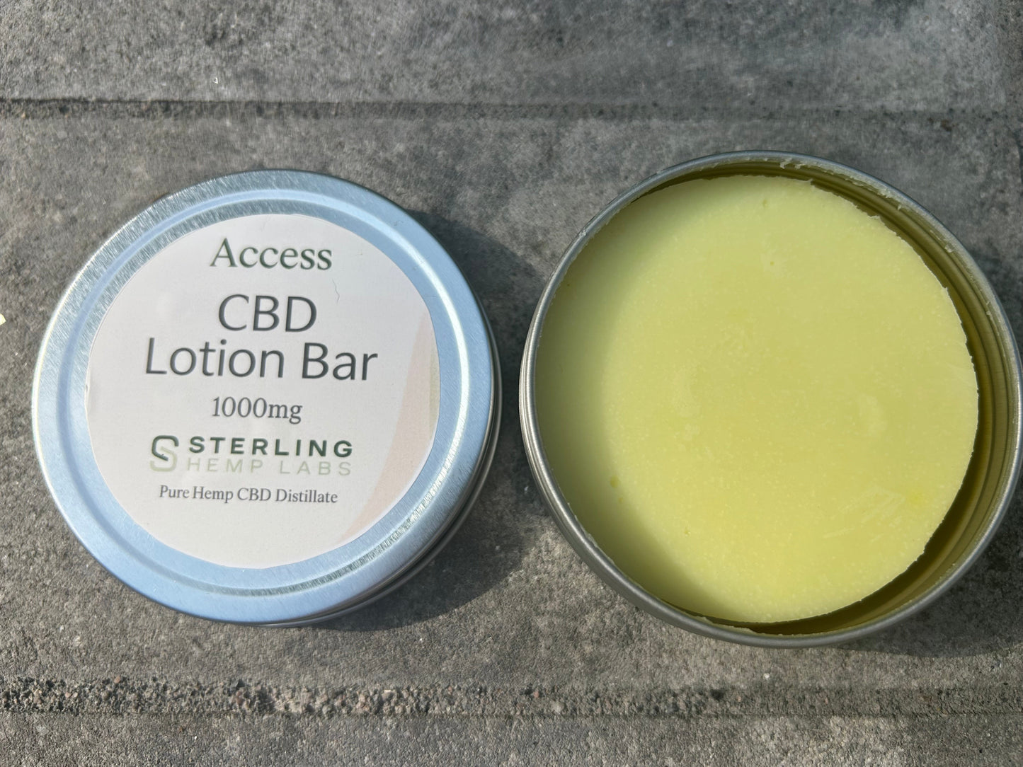 CBD lotion bar